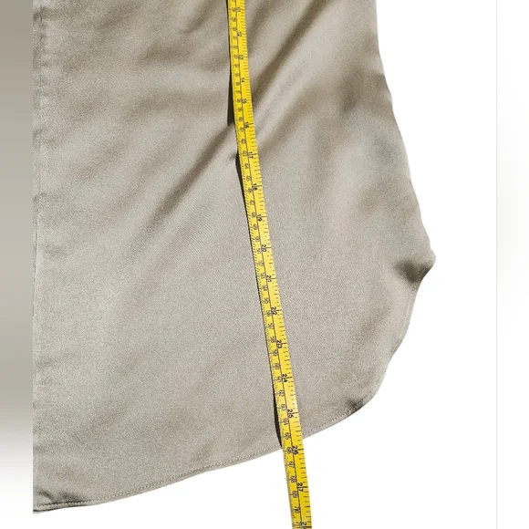 MOTF Gold Cap Sleeve Tank Blouse XL - Picture 6 of 8